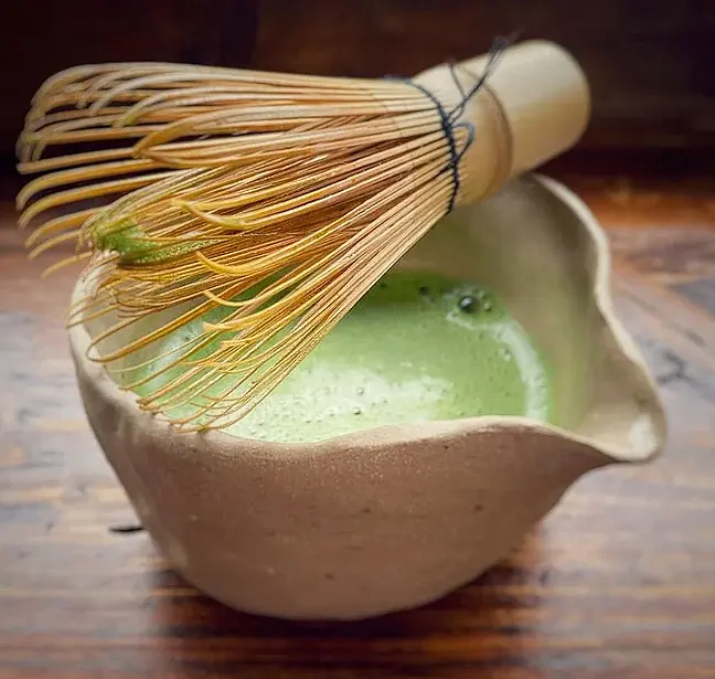 Macha bowl at Mr Whippet's Cafe