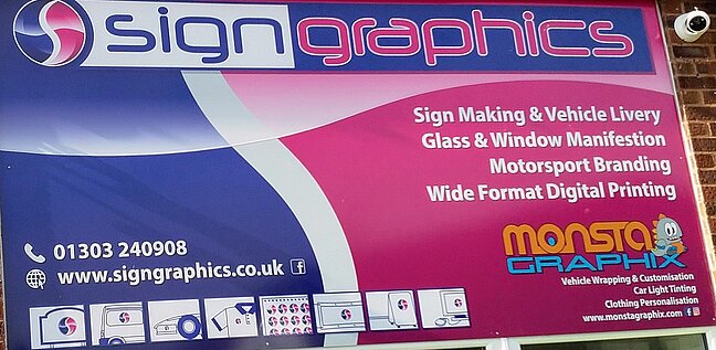 Sign graphics sign.