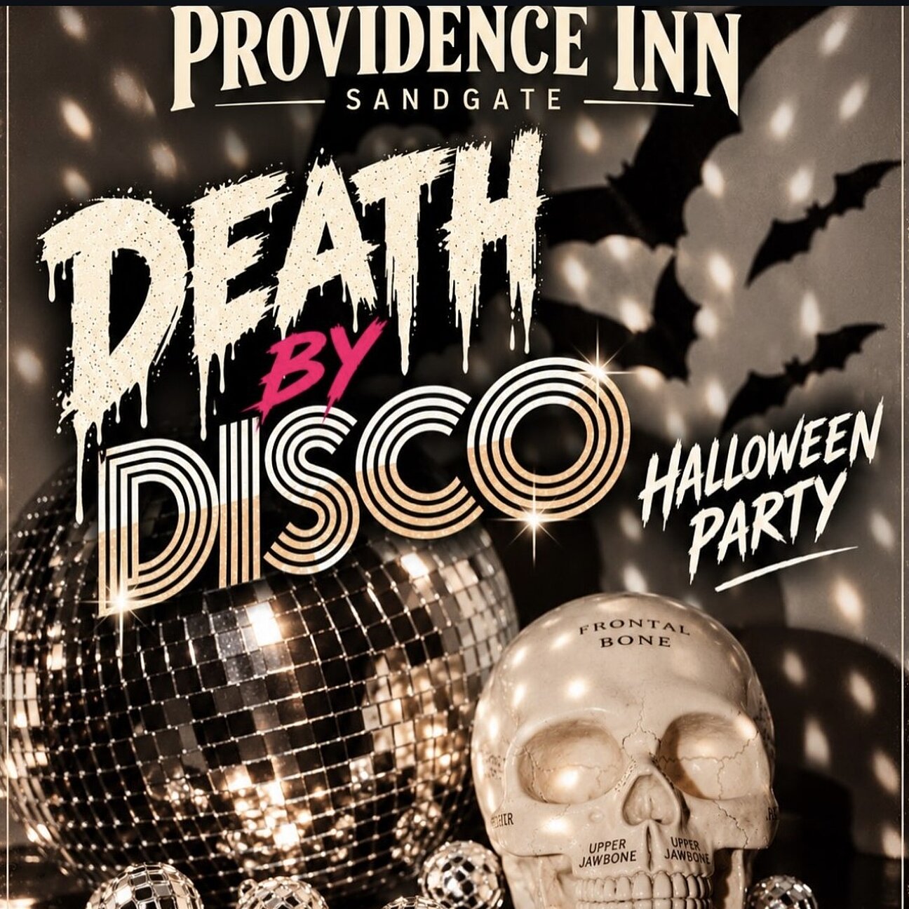 Death by Disco poster for the Providence Inne