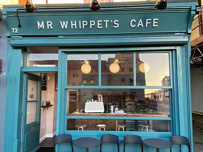 Mr Whippet's Cafe, on Sandgate high street