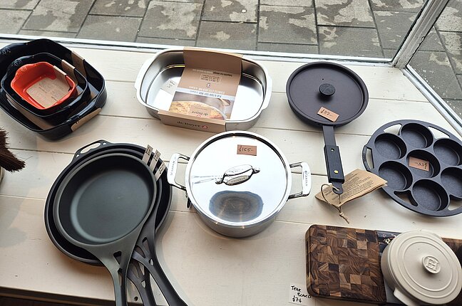 Pots and pans