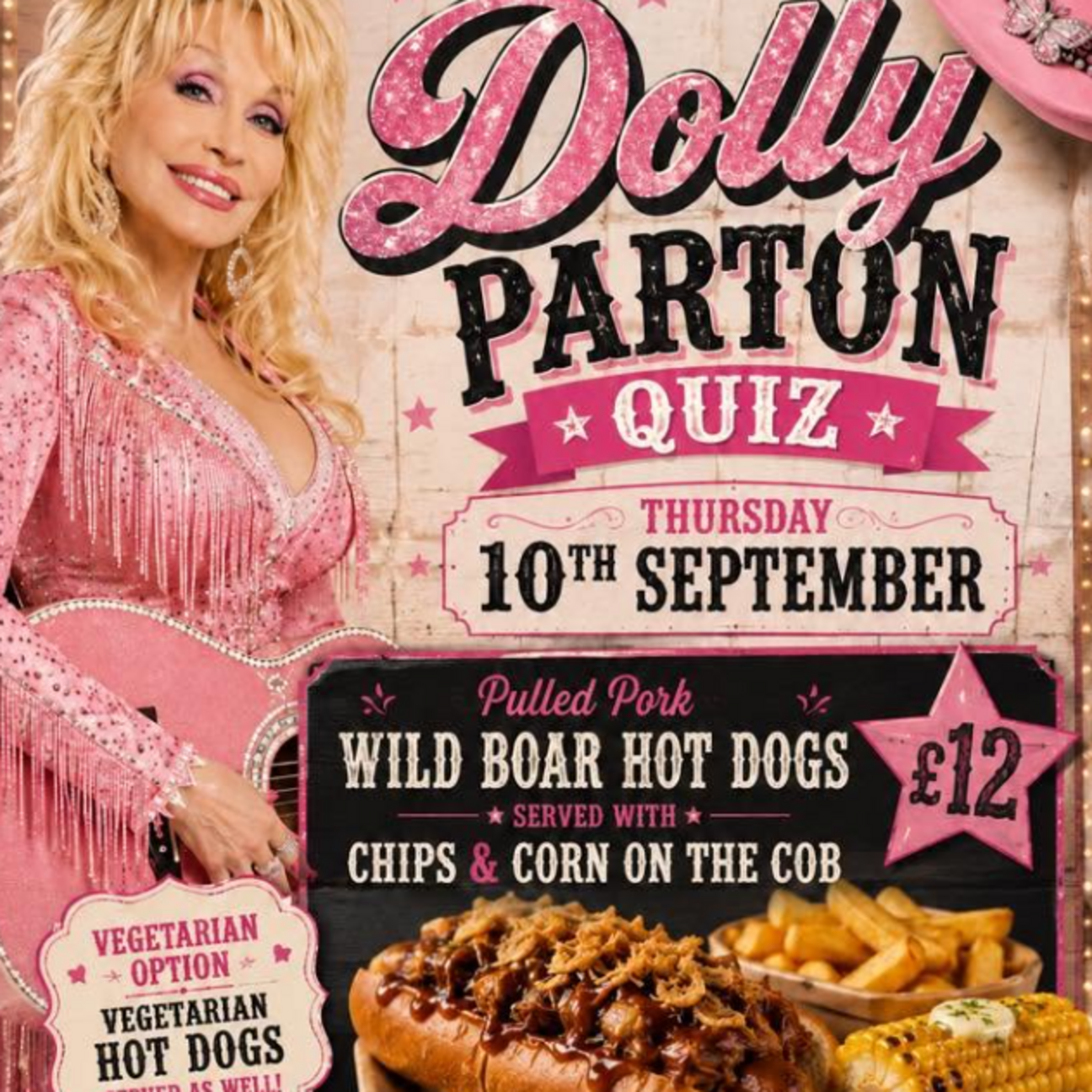 Dolly Parton Quiz at the Royal Norfolk