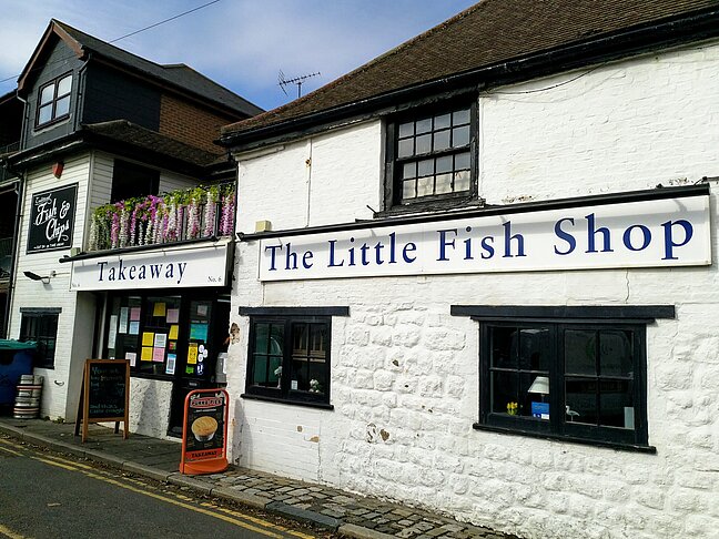 The Little Fish Shop Takeaway, Sandgate.