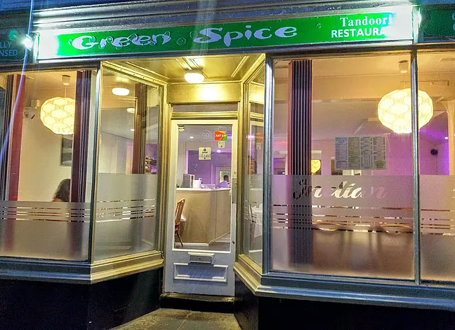 Green Spice Restaurant,  Sandgate