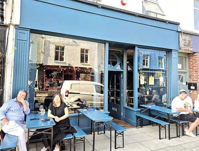 Bar 96 on Sandgate high street.