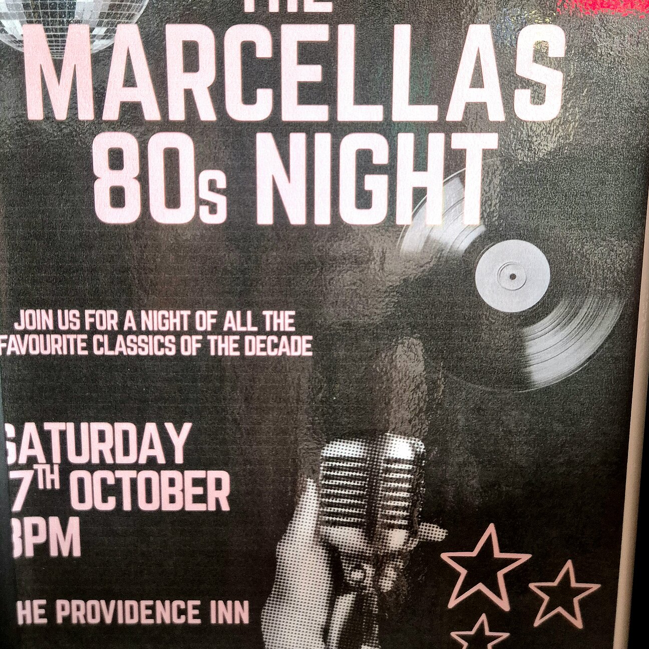 Marcella's 80's Night at The Providence Inn
