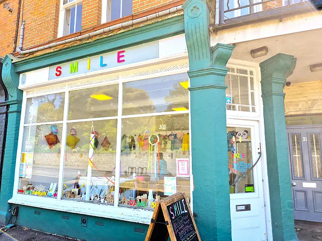 Smile, located on Sandgate high street 