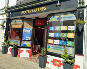 Prater Raines website development in Sandgate