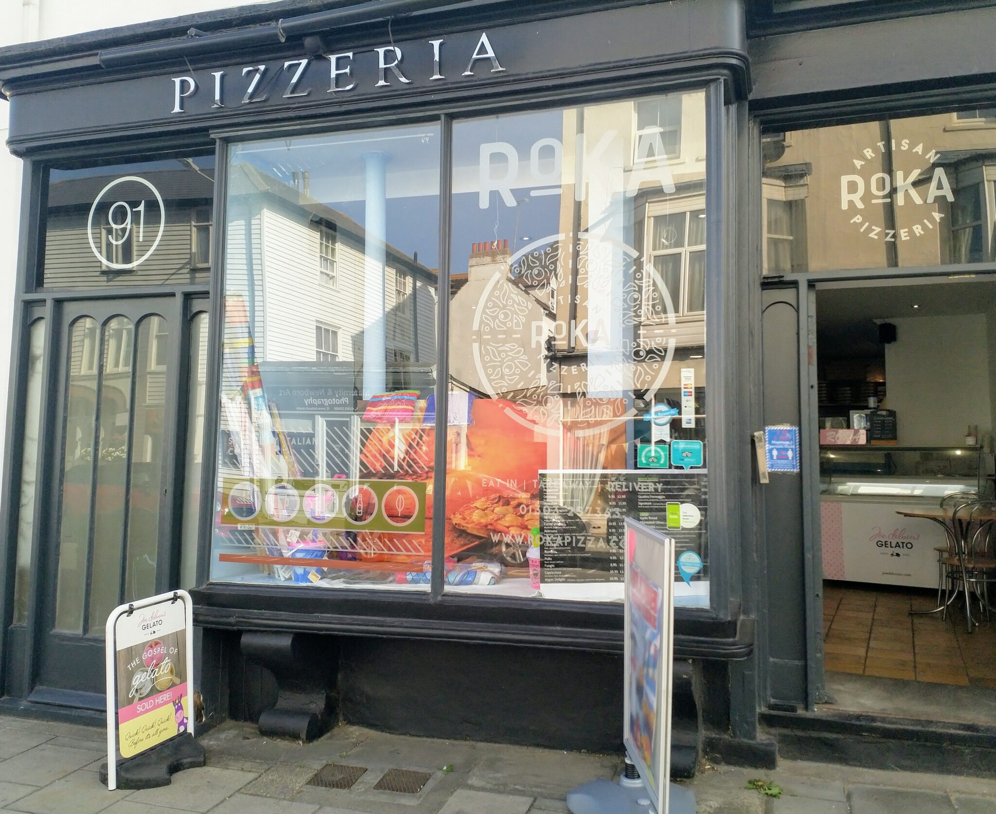 Takeaway Roka Pizzeria Sandgate