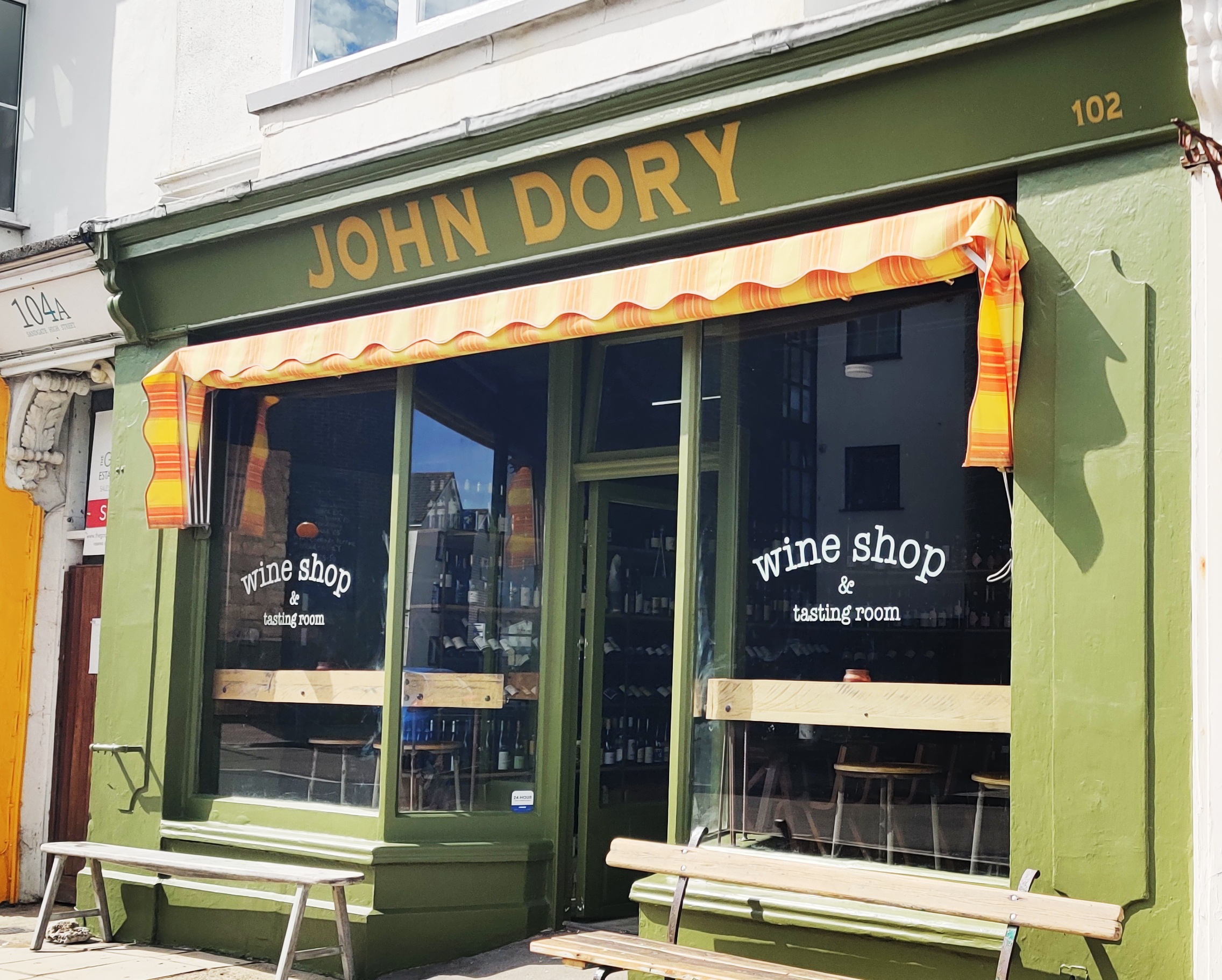  John Dory Wine Sandgate